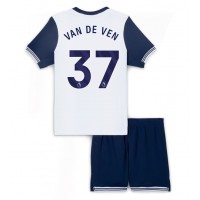 Tottenham Hotspur Micky van de Ven #37 Replica Home Minikit 2024-25 Short Sleeve (+ pants)